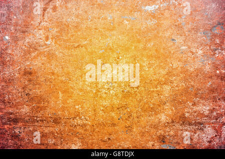 Grungy fer rouillé Texture d'arrière-plan Banque D'Images