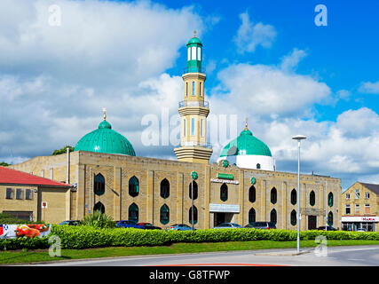 Mosquée islamique dans la région de Keighley, West Yorkshire, England UK Banque D'Images