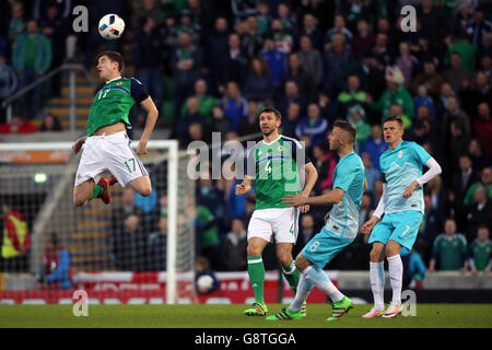 L'Irlande du Nord v Slovénie - International Friendly - Windsor Park Banque D'Images