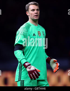 Allemagne / Angleterre - match amical - Stade olympique Banque D'Images