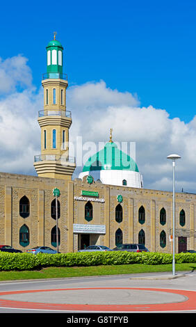 Mosquée islamique dans la région de Keighley, West Yorkshire, England UK Banque D'Images