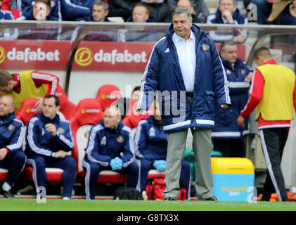 Sunderland v West Bromwich Albion - Barclays Premier League - Stade de lumière.Sam Allardyce, directeur de Sunderland, lors du match de la Barclays Premier League au stade de Light, Sunderland. Banque D'Images