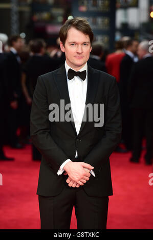 Killian Donnelly participe aux Olivier Awards 2016 qui se tiennent à l'Opéra Royal de Covent Garden, Londres. APPUYEZ SUR ASSOCIATION photo. Date de la photo: Dimanche 3 avril 2016. Voir l'histoire de PA SHOWBIZ Olivier. Le crédit photo devrait se lire comme suit : Ian West/PA Wire Banque D'Images