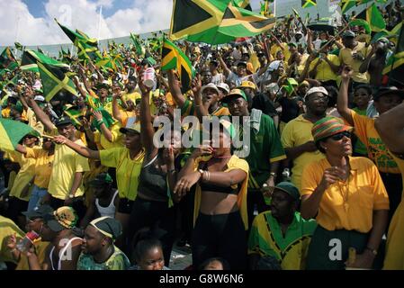 - Qualification de la Coupe du Monde de Football - La Jamaïque Mexique v Banque D'Images