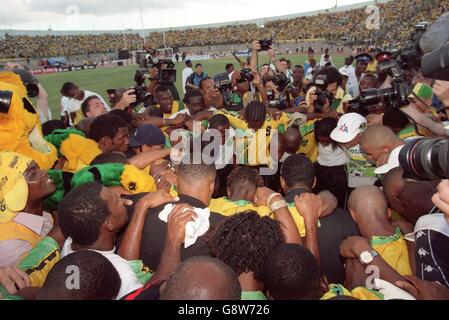 - Qualification de la Coupe du Monde de Football - La Jamaïque Mexique v Banque D'Images