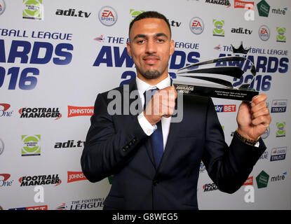 Les football League Awards 2016 - Manchester Central - Manchester.L'avant-poste d'Oxford United Kemar Roofe est nommé dans l'équipe de football Manager de la saison aux football League Awards de ce soir à Manchester Banque D'Images