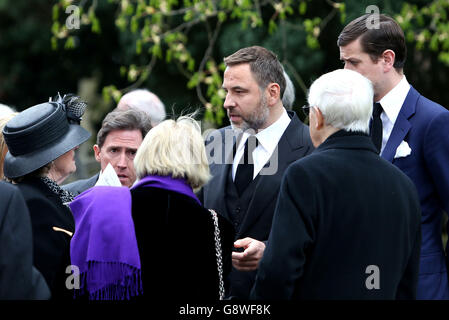 Ronnie Corbett funeral Banque D'Images