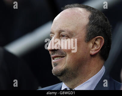 Newcastle United / Manchester City - Barclays Premier League - St James' Park.Newcastle manger Rafael Benitez pendant le match de la Barclays Premier League à St James' Park, Newcastle. Banque D'Images