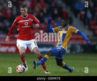 Walsall v Shrewsbury Town - Sky Bet la League One - Banques's Stadium Banque D'Images