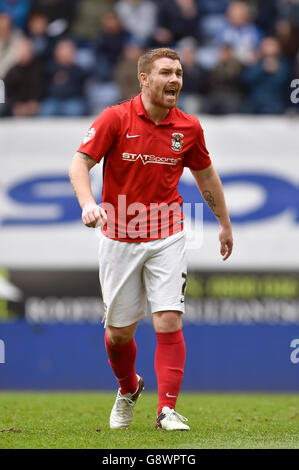 Wigan Athletic / Coventry City - Sky Bet League One - DW Stadium. John Fleck, Coventry City Banque D'Images