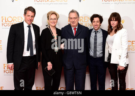 Florence Foster Jenkins Première Mondiale - Londres Banque D'Images