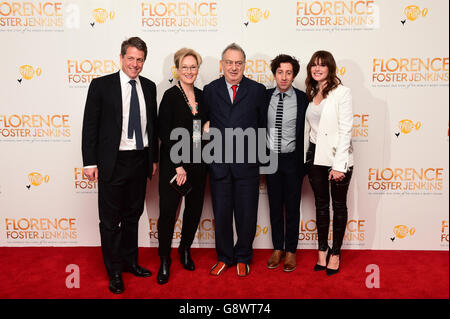 Florence Foster Jenkins Première Mondiale - Londres Banque D'Images