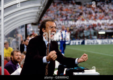 - Coupe du Monde de football Italia 1990 - Deuxième tour - Allemagne de l'Ouest v Holland - Stadio Giuseppe Meazza Banque D'Images