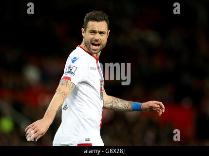 Manchester United / Crystal Palace - Barclays Premier League - Old Trafford.Damien Delaney du Crystal Palace lors du match de la Barclays Premier League à Old Trafford, Manchester. Banque D'Images