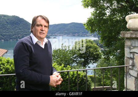 Caractéristique Marco Tardelli. Marco Tardelli, ancien joueur et directeur italien Banque D'Images