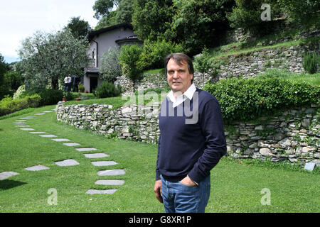 Caractéristique Marco Tardelli. Marco Tardelli, ancien joueur et directeur italien Banque D'Images