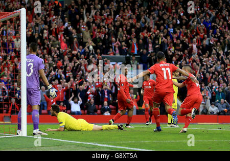 Liverpool v Villarreal - UEFA Europa League - Semi Final - deuxième manche - Anfield Banque D'Images