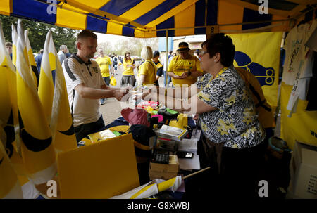 Oxford United v Wycombe Wanderers - Sky Bet League deux - Kassam Stadium Banque D'Images