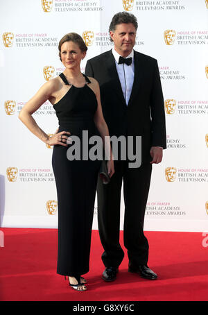 Katie Derham assiste aux BAFTA TV Awards 2016 de la Maison du Fraser au Royal Festival Hall, Southbank, Londres. APPUYEZ SUR ASSOCIATION photo. Date de la photo: Dimanche 8 mai 2016. Voir l'histoire de PA SHOWBIZ BAFTA. Le crédit photo doit être lu : Jonathan Brady/PA Wire Banque D'Images