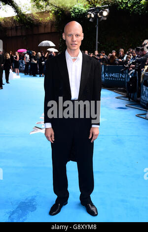 Tomas Lemarquis participe au X Men: Apocalypse Global Fan screening au BFI IMAX de Londres. APPUYEZ SUR ASSOCIATION photo. Date de la photo: Lundi 9 mai 2016. Voir l'histoire de PA SHOWBIZ XMen. Le crédit photo devrait se lire comme suit : Ian West/PA Wire Banque D'Images