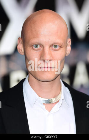 Tomas Lemarquis participe au X Men: Apocalypse Global Fan screening au BFI IMAX de Londres. APPUYEZ SUR ASSOCIATION photo. Date de la photo: Lundi 9 mai 2016. Voir l'histoire de PA SHOWBIZ XMen. Le crédit photo devrait se lire comme suit : Ian West/PA Wire Banque D'Images