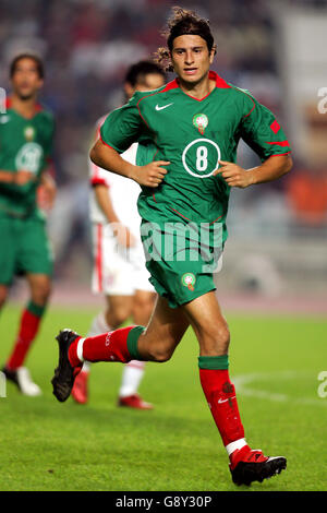 Football - coupe du monde de la FIFA 2006 qualificateur - zone africaine - Groupe 5 - Tunisie / Maroc - Stade du 7 novembre. Nourdin Boukhari, Maroc Banque D'Images