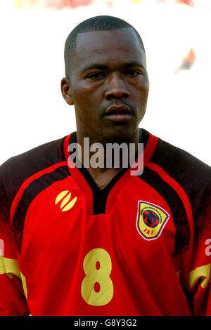 Football - International friendly - Angola / Iles du Cap-Vert - Estadio Jose Gomes. Miloy, Angola Banque D'Images