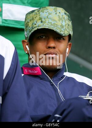 Soccer - FA Barclays Premiership - Blackburn Rovers / West Bromich Albion - Ewood Park. Robert Earnshaw, Albion de West Bromwich Banque D'Images