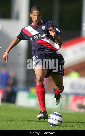 Soccer - FA Barclays Premiership - Blackburn Rovers / West Bromich Albion - Ewood Park.Curtis Davies, Albion de West Bromwich Banque D'Images