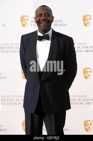 Lenny Henry assiste aux BAFTA TV Awards 2016 de la Maison du Fraser au Royal Festival Hall, Southbank, Londres.APPUYEZ SUR ASSOCIATION photo.Date de la photo: Dimanche 8 mai 2016.Voir l'histoire de PA SHOWBIZ BAFTA.Le crédit photo doit être lu : Jonathan Brady/PA Wire Banque D'Images