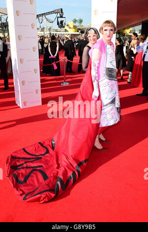 House of Fraser BAFTA TV Awards 2016 - Arrivées - Londres Banque D'Images