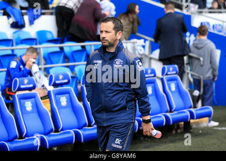 Cardiff City / Birmingham City - Sky Bet Championship - Cardiff City Stadium.Dave Carolan, directeur de la science du sport à Birmingham Banque D'Images