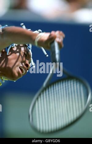 Tennis - Open d'Australie Ford - Vénus Williams / Amelie Mauresmo - Melbourne Banque D'Images