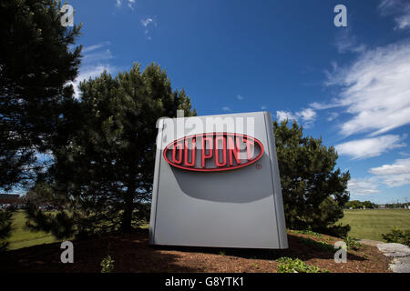 Kingston, Ontario, Canada. 21 Juin, 2016. L'usine de Dupont à Kingston (Ontario), le 20 juin 2016. © Lars Hagberg/ZUMA/Alamy Fil Live News Banque D'Images