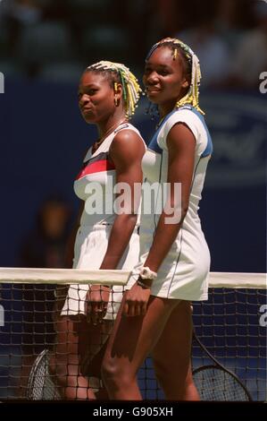 Tennis - Open d'Australie Ford - Venus Williams v Serena Williams - Melbourne Banque D'Images