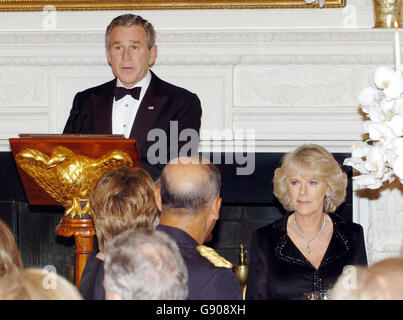 Visite royale aux États-Unis Banque D'Images