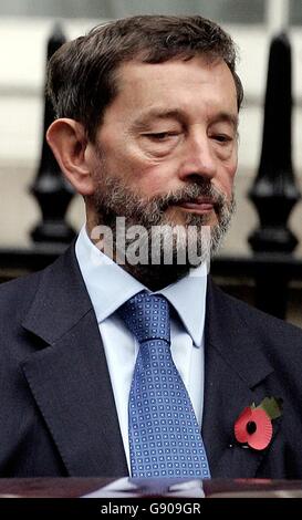 David Blunkett Banque D'Images