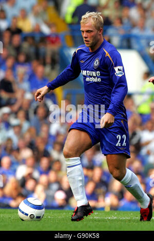 Soccer - FA Barclays Premiership - Chelsea / Sunderland - Stamford Bridge. Eidur Gudjohnsen, Chelsea Banque D'Images