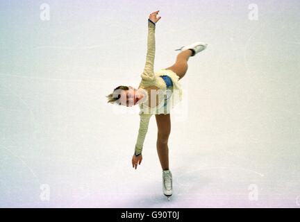 Patinage artistique - Jeux Olympiques d'hiver de Nagano - 1998 - Programme court de Femmes Banque D'Images