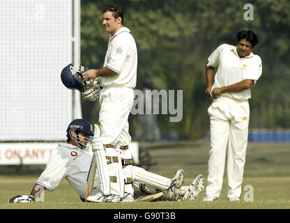 CRICKET Angleterre Banque D'Images