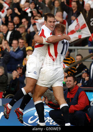 RUGBYU Angleterre Banque D'Images