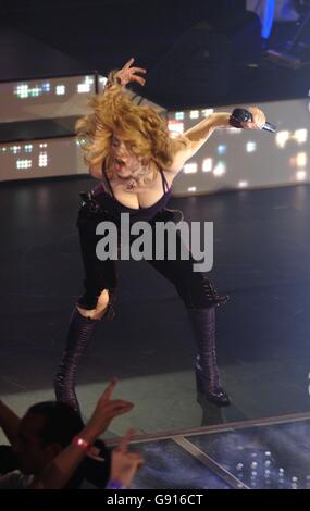 SHOWBIZ Madonna Banque D'Images