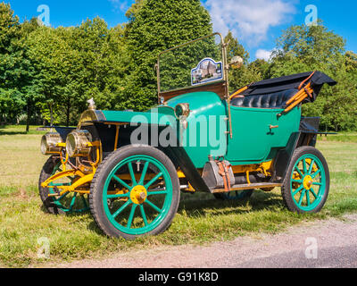 "Le Zèbre" 1914 vintage car - France. Banque D'Images