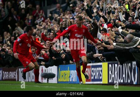 Soccer - FA Barclays Premiership - Liverpool v Wigan Athletic - Anfield Banque D'Images