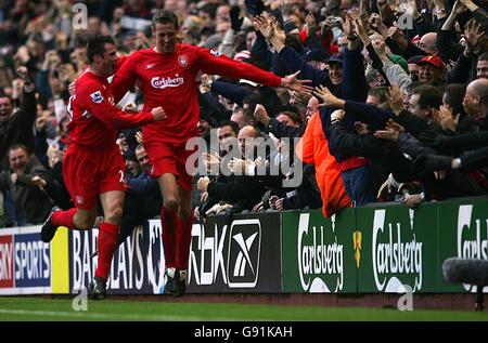 Soccer - FA Barclays Premiership - Liverpool v Wigan Athletic - Anfield Banque D'Images