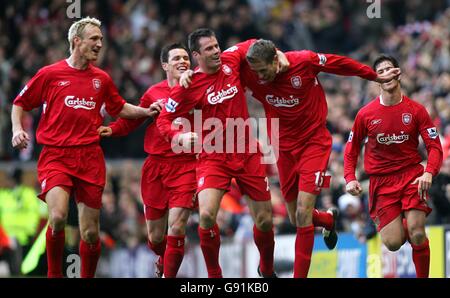 Soccer - FA Barclays Premiership - Liverpool v Wigan Athletic - Anfield Banque D'Images