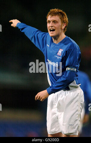 Football - coupe de la jeunesse FA - finale - deuxième étape - Ipswich Town v Southampton - Portman Road. Liam Craig, ville d'Ipswich Banque D'Images