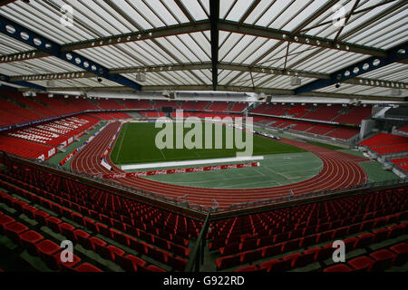 Vue générale photo datée du 06/12/2005 de Frankenstadion à Nuremberg, Allemagne.Le stade accueillera la coupe du monde de 2006.APPUYEZ SUR ASSOCIATION photo.Le crédit photo devrait se lire: Nick Potts/PA. Banque D'Images