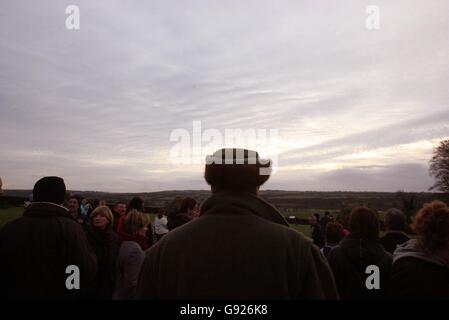 Solstice NATURE Banque D'Images