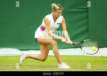 Tennis - DFS Classic 2005 - Edgbaston Priory Club. Maria Elena Camerin Banque D'Images